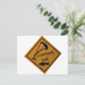 Carte Postale Panneau Kiteboard (Debout devant)