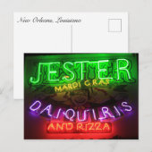 Carte Postale Panneau néon n° 1 (Devant / Derrière)