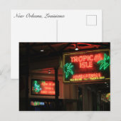 Carte Postale Panneau néon n° 4 (Devant / Derrière)