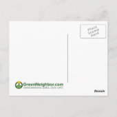 Carte Postale Panneau Recyclage Brown (Dos)