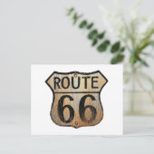 Carte Postale Panneau Route 66 - Produits multiples (Debout devant)