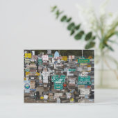 Carte Postale Panneau Watson Lake Post (Debout devant)