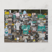 Carte Postale Panneau Watson Lake Post (Devant)