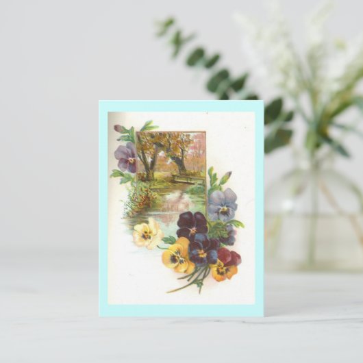 Carte Postale panneaux (Debout devant)