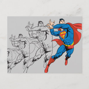Carte Postale Panneaux comiques Superman
