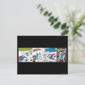 Carte Postale Panneaux comiques Superman 2 (Debout devant)