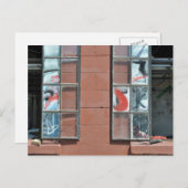 Carte Postale Panneaux de fenêtre Graffiti (Devant / Derrière)