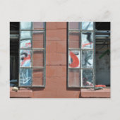 Carte Postale Panneaux de fenêtre Graffiti (Devant)