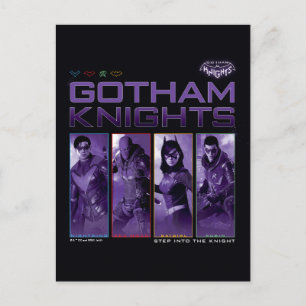 Carte Postale Panneaux de héros Gotham Knights
