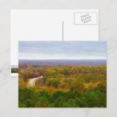 Carte postale Pano Automne Drive (Devant / Derrière)