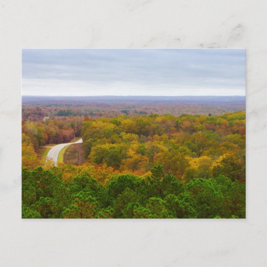 Carte postale Pano Automne Drive (Devant)