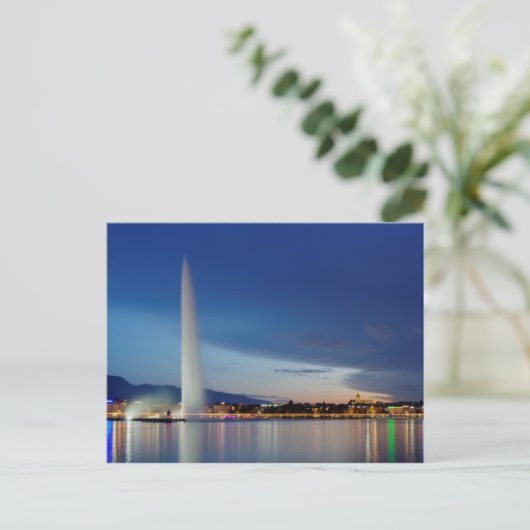 Carte Postale Panorama à Genève, Suisse (Debout devant)