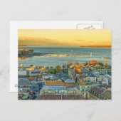 Carte Postale Panorama aérien de Genève, Suisse (Devant / Derrière)