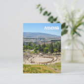 Carte Postale Panorama d'Athènes, Grèce (Debout devant)