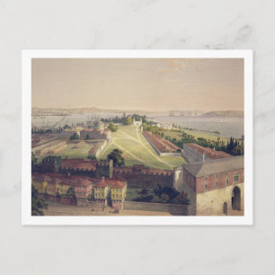 Carte Postale Panorama de Constantinople, plaque 22 de 'Aya Sof