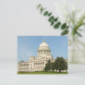 Carte Postale Panorama de l'Arkansas State Capitol Building (Debout devant)