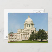 Carte Postale Panorama de l'Arkansas State Capitol Building (Devant / Derrière)
