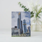 Carte Postale Panorama de l'horizon de Melbourne (Debout devant)