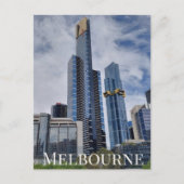Carte Postale Panorama de l'horizon de Melbourne (Devant)