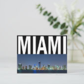 Carte Postale Panorama de Miami Skyline (Debout devant)