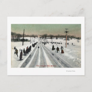 Carte Postale Panorama de Park Toboggan Montréal, Canada