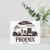 Carte Postale Panorama de Phoenix Arizona (Debout devant)