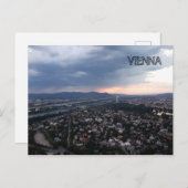 Carte Postale Panorama de Vienne (Devant / Derrière)