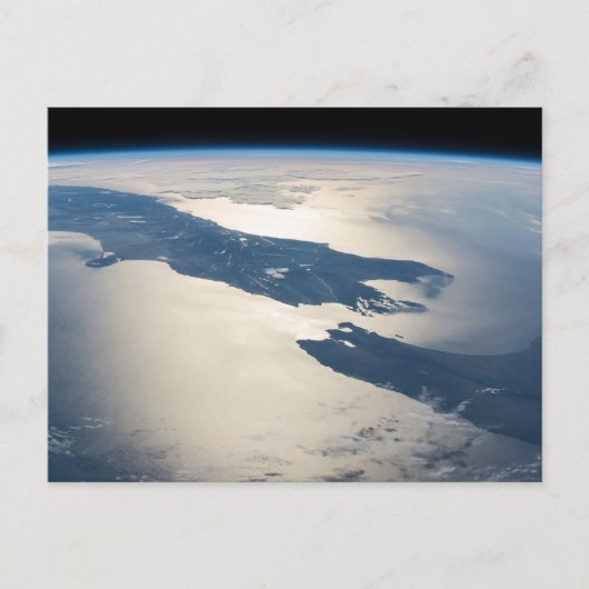 Carte Postale Panorama depuis l'espace Highlights Cook Strait (Devant)