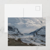 Carte Postale Panorama des champs de glace du Canada Columbia (Devant / Derrière)