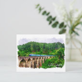 Carte Postale Panorama du train Sri Lanka (Debout devant)