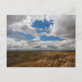 Carte Postale Panorama Point, Parc national des Badlands, SD (Devant)