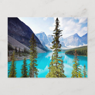 Carte Postale Panorama sur le lac de Moraine Vallée des Dix Pi
