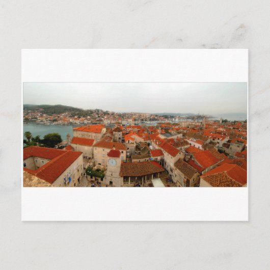Carte Postale Panorama Trogir 2 (Devant)