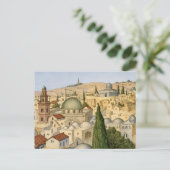 Carte Postale Panorama Vintage de Jérusalem (Debout devant)