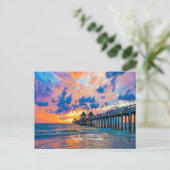 Carte postale panoramique de Naples, Floride (Debout devant)
