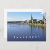Carte postale panoramique Inverness (Devant / Derrière)