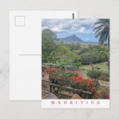 Carte postale panoramique Maurice (Devant / Derrière)