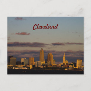 Carte Postale Panoramique Skyline Cleveland