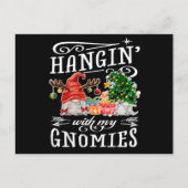 Carte Postale Panser Avec Mes Gnomies Gnome Noël (Devant)