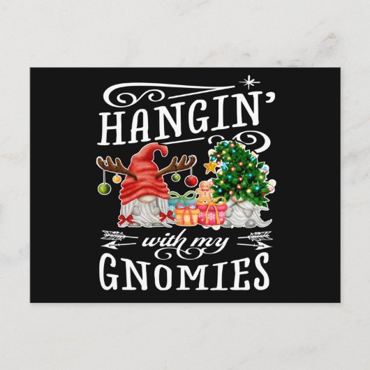 Carte Postale Panser Avec Mes Gnomies Gnome Noël (Devant)