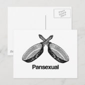 Carte Postale Pansexuel - (Devant / Derrière)