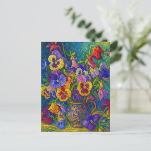 Carte postale Pansy (Debout devant)