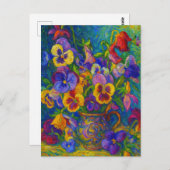 Carte postale Pansy (Devant / Derrière)