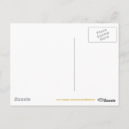 Carte postale Pansy (Dos)