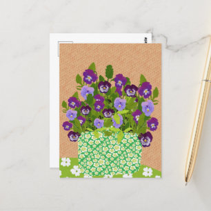 Carte postale Pansy