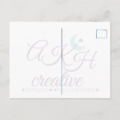 Carte postale Pansy (Dos)