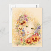 Carte postale Pansy (Devant / Derrière)