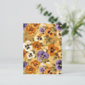 Carte Postale Pansy Chiyogami (Debout devant)