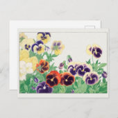 Carte Postale Pansy par Tanigami Konan (Devant / Derrière)