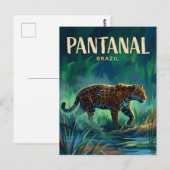 Carte Postale Pantanal Brésil (Devant / Derrière)